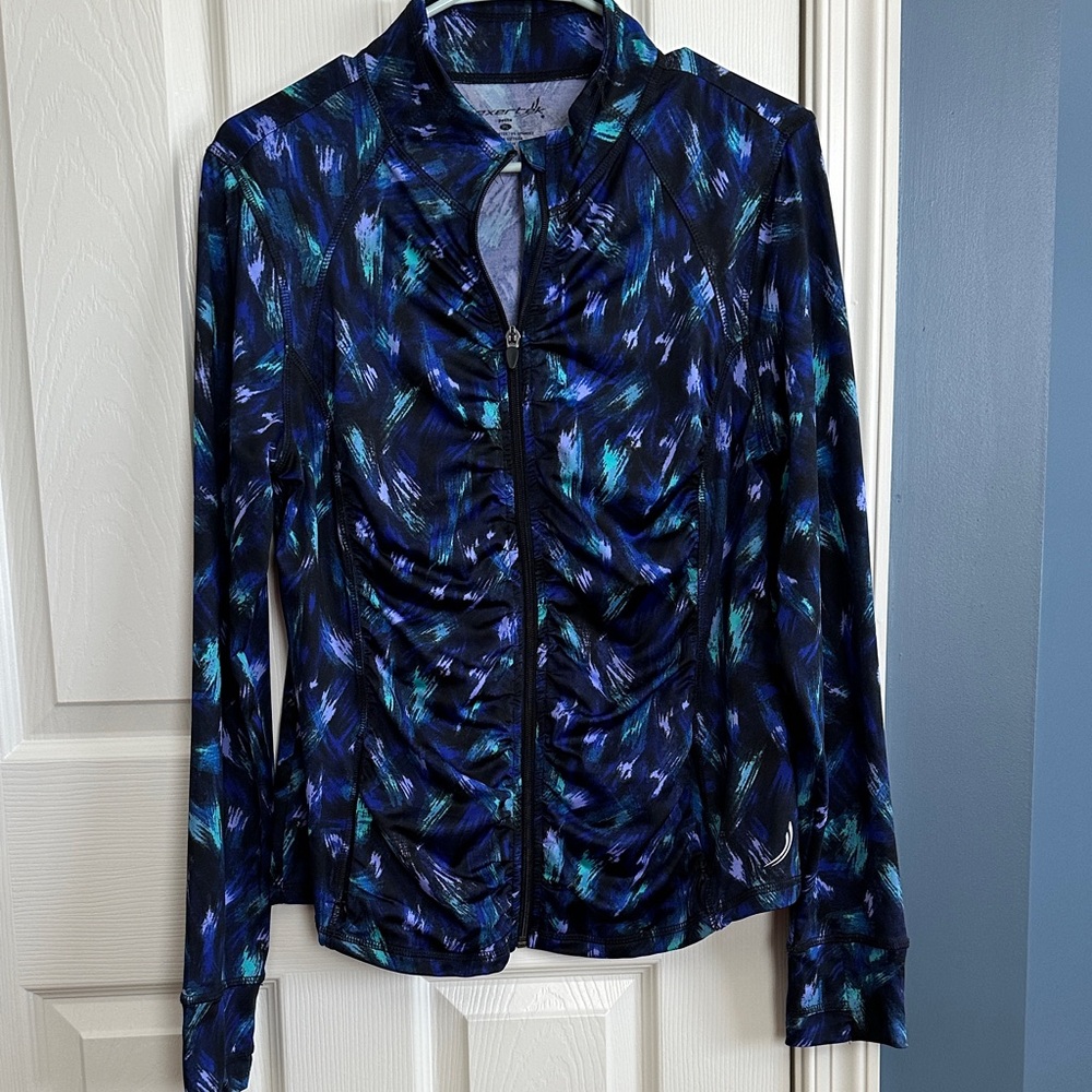 PL Exertek Blue and Green Activewear Jacket